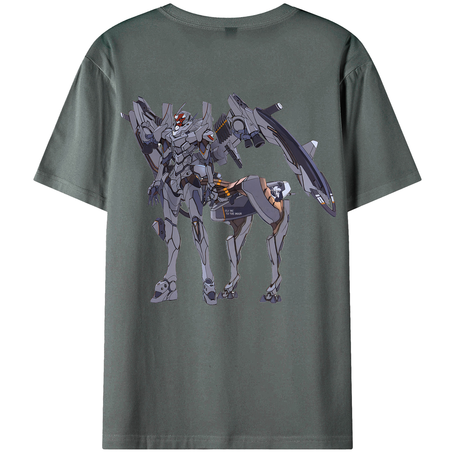 （画像用） EVA 新世紀エヴァンゲリオン 綿100％ メンズ半袖Tシャツ（バックプリント） 通気性